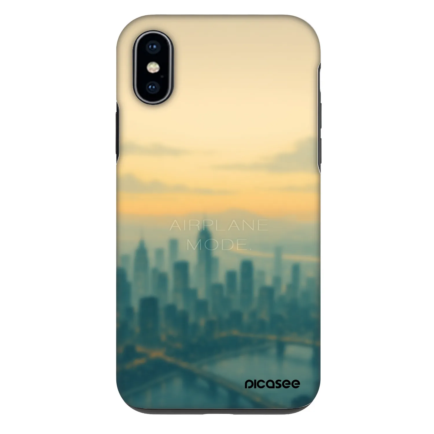 Picasee Fashion Case na Apple iPhone X/XS - Airplane mode