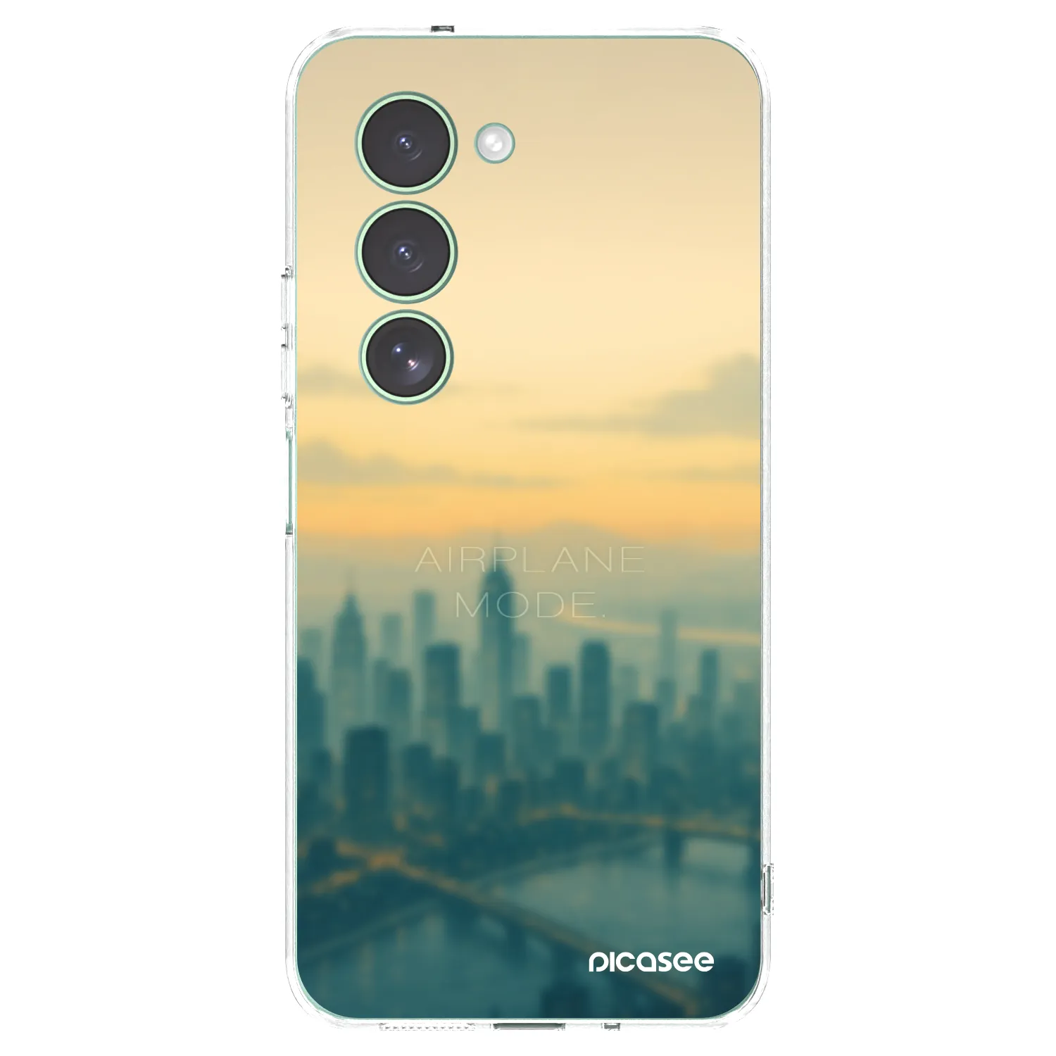 Picasee silikonowe przeźroczyste etui na Xiaomi Redmi 15 5G - Airplane mode
