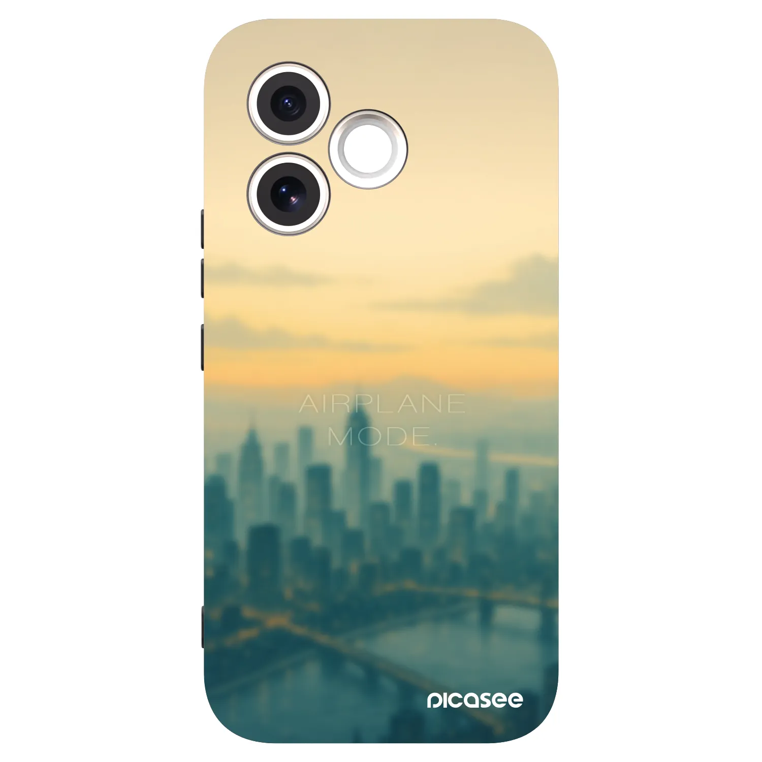 Picasee silikonowe czarne etui na Honor 600 Lite - Airplane mode