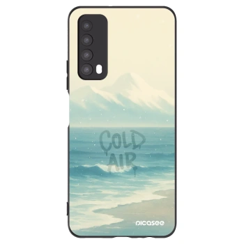 Picasee silikonowe czarne etui na Huawei P Smart 2021 - COLD AIR
