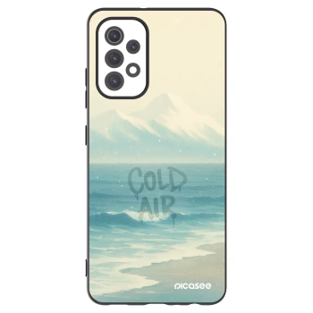 Picasee silikonowe czarne etui na Samsung Galaxy A32 5G A326B - COLD AIR
