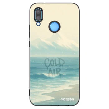 Picasee silikonowe czarne etui na Huawei P20 Lite - COLD AIR