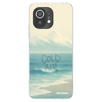 Picasee silikonowe przeźroczyste etui na Xiaomi Mi 11 - COLD AIR