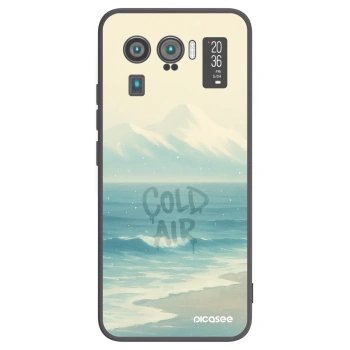 Picasee silikonowe czarne etui na Xiaomi Mi 11 Ultra - COLD AIR