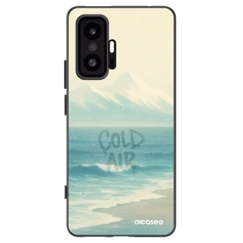 Picasee silikonowe czarne etui na Xiaomi 11T - COLD AIR