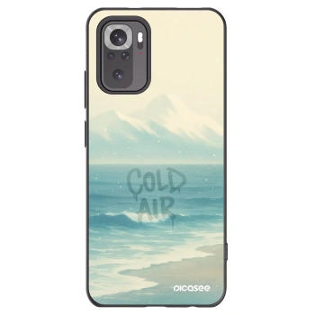 Picasee silikonowe czarne etui na Xiaomi Redmi Note 11S 4G - COLD AIR