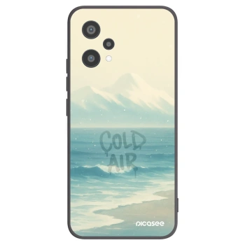 Picasee silikonowe czarne etui na Realme 9 Pro 5G - COLD AIR