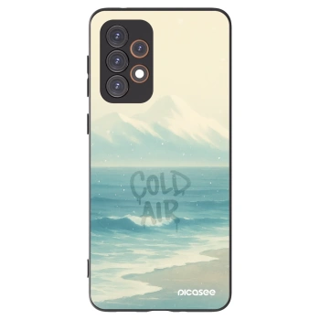 Picasee silikonowe czarne etui na Samsung Galaxy A33 5G A336 - COLD AIR