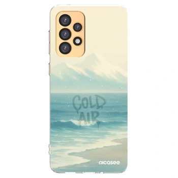 Picasee silikonowe przeźroczyste etui na Samsung Galaxy A33 5G A336 - COLD AIR