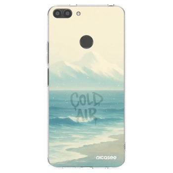 Picasee silikonowe przeźroczyste etui na Huawei P Smart - COLD AIR