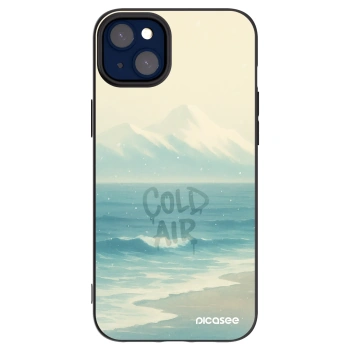 Picasee silikonowe czarne etui na Apple iPhone 14 Plus - COLD AIR