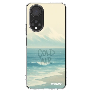 Picasee silikonowe przeźroczyste etui na Honor X7 - COLD AIR