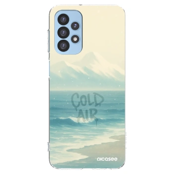Picasee silikonowe przeźroczyste etui na Samsung Galaxy A23 A235F 4G - COLD AIR