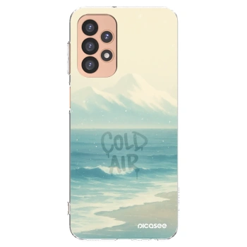 Picasee silikonowe przeźroczyste etui na Samsung Galaxy A23 A236B 5G - COLD AIR