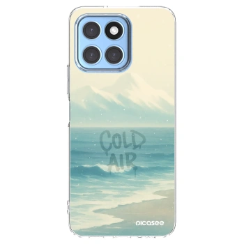Picasee silikonowe przeźroczyste etui na Honor X6 - COLD AIR