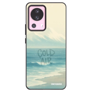 Picasee silikonowe czarne etui na Xiaomi 13 Lite - COLD AIR