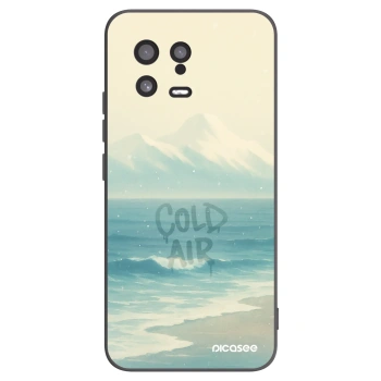 Picasee silikonowe czarne etui na Xiaomi 13 - COLD AIR