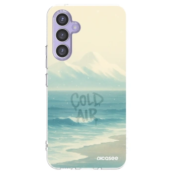 Picasee silikonowe przeźroczyste etui na Samsung Galaxy A54 5G A546B - COLD AIR