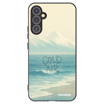 Picasee silikonowe czarne etui na Samsung Galaxy A34 5G A346B - COLD AIR