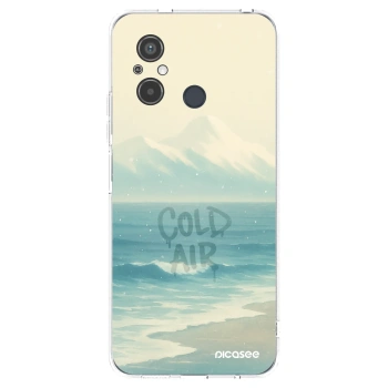 Picasee silikonowe przeźroczyste etui na Xiaomi Redmi 12C - COLD AIR