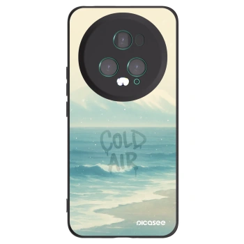 Picasee silikonowe czarne etui na Honor Magic5 Pro - COLD AIR