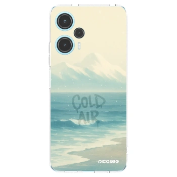 Picasee silikonowe przeźroczyste etui na Xiaomi Poco F5 - COLD AIR
