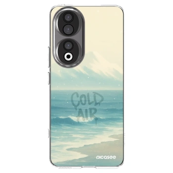 Picasee silikonowe przeźroczyste etui na Honor 90 5G - COLD AIR