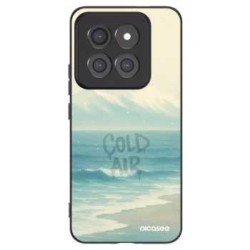 Picasee silikonowe czarne etui na Xiaomi 14 Pro - COLD AIR