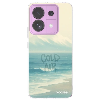Picasee silikonowe przeźroczyste etui na Xiaomi Redmi Note 13 Pro 5G - COLD AIR