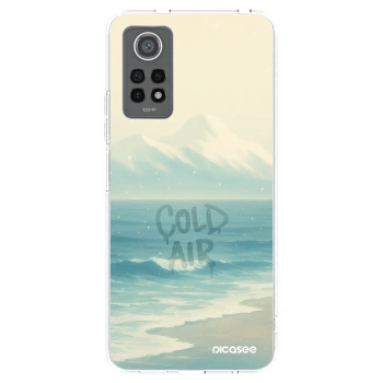 Picasee silikonowe przeźroczyste etui na Xiaomi Redmi Note 12 Pro 4G - COLD AIR