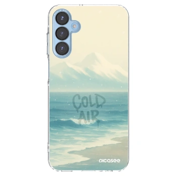 Picasee silikonowe przeźroczyste etui na Samsung Galaxy A15 A156B 5G - COLD AIR