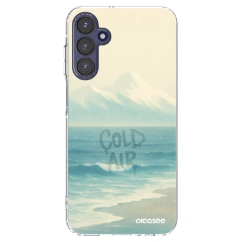 Picasee silikonowe przeźroczyste etui na Samsung Galaxy A15 A155F 4G - COLD AIR
