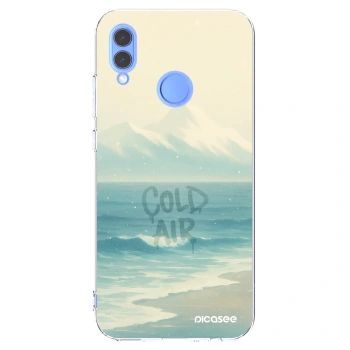 Picasee silikonowe przeźroczyste etui na Honor 10 Lite - COLD AIR