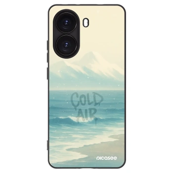 Picasee silikonowe czarne etui na Xiaomi Poco X7 Pro 5G - COLD AIR