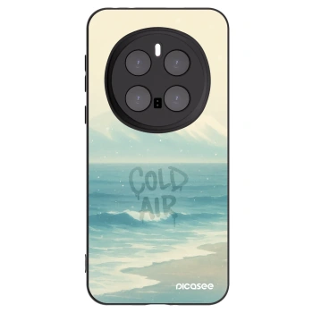 Picasee silikonowe czarne etui na Honor Magic7 Pro 5G - COLD AIR