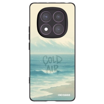 Picasee silikonowe czarne etui na Xiaomi Redmi Note 14 Pro 4G - COLD AIR