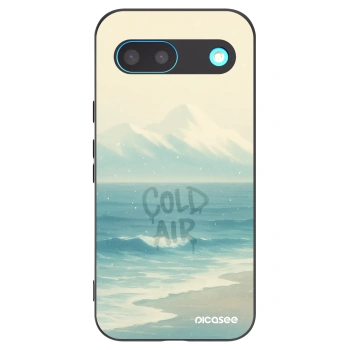 Picasee silikonowe czarne etui na Google Pixel 8 - COLD AIR