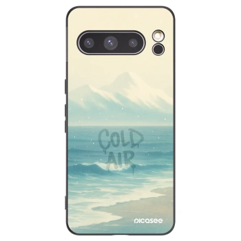 Picasee silikonowe czarne etui na Google Pixel 8 Pro - COLD AIR