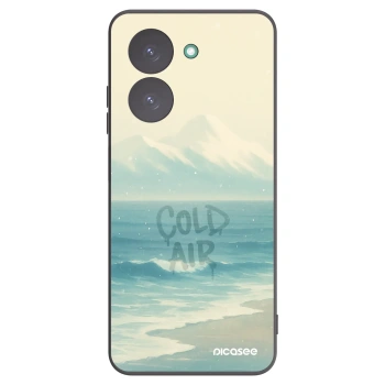 Picasee silikonowe czarne etui na Xiaomi Redmi A5 - COLD AIR