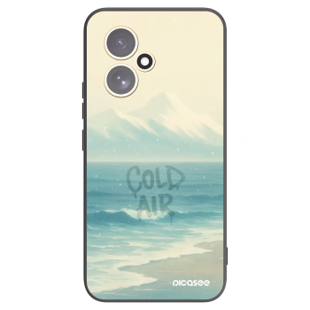 Picasee silikonowe czarne etui na Honor 400 5G - COLD AIR