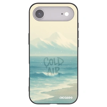 Picasee silikonowe czarne etui na Apple iPhone Air - COLD AIR