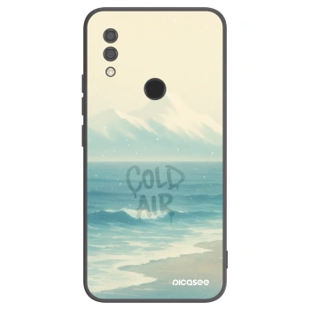 Picasee silikonowe czarne etui na Xiaomi Redmi 7 - COLD AIR