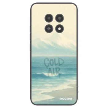 Picasee silikonowe czarne etui na Realme 12X - COLD AIR