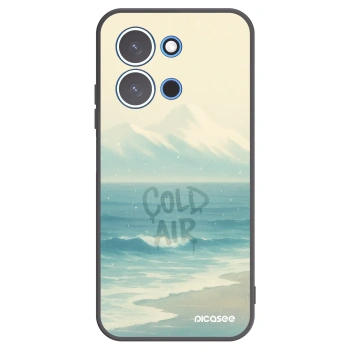 Picasee silikonowe czarne etui na Xiaomi Redmi 15C 4G - COLD AIR