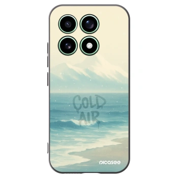 Picasee silikonowe czarne etui na Xiaomi 17 - COLD AIR