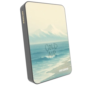 Picasee Powerbank z MagSafe 10 000 mAh Szary - COLD AIR