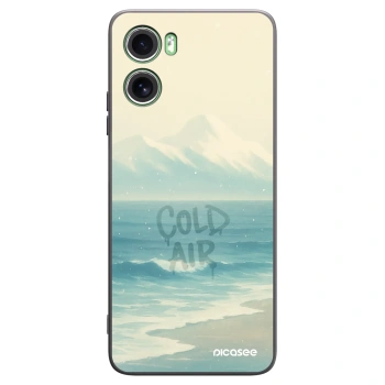 Picasee silikonowe czarne etui na Motorola Moto G06 - COLD AIR