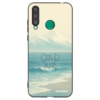 Picasee silikonowe czarne etui na Honor 20 Lite - COLD AIR