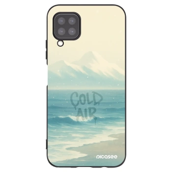 Picasee silikonowe czarne etui na Huawei P40 Lite - COLD AIR