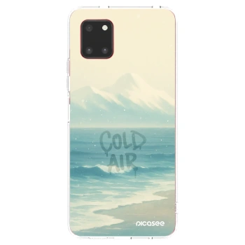 Picasee silikonowe przeźroczyste etui na Samsung Galaxy Note 10 Lite N770F - COLD AIR